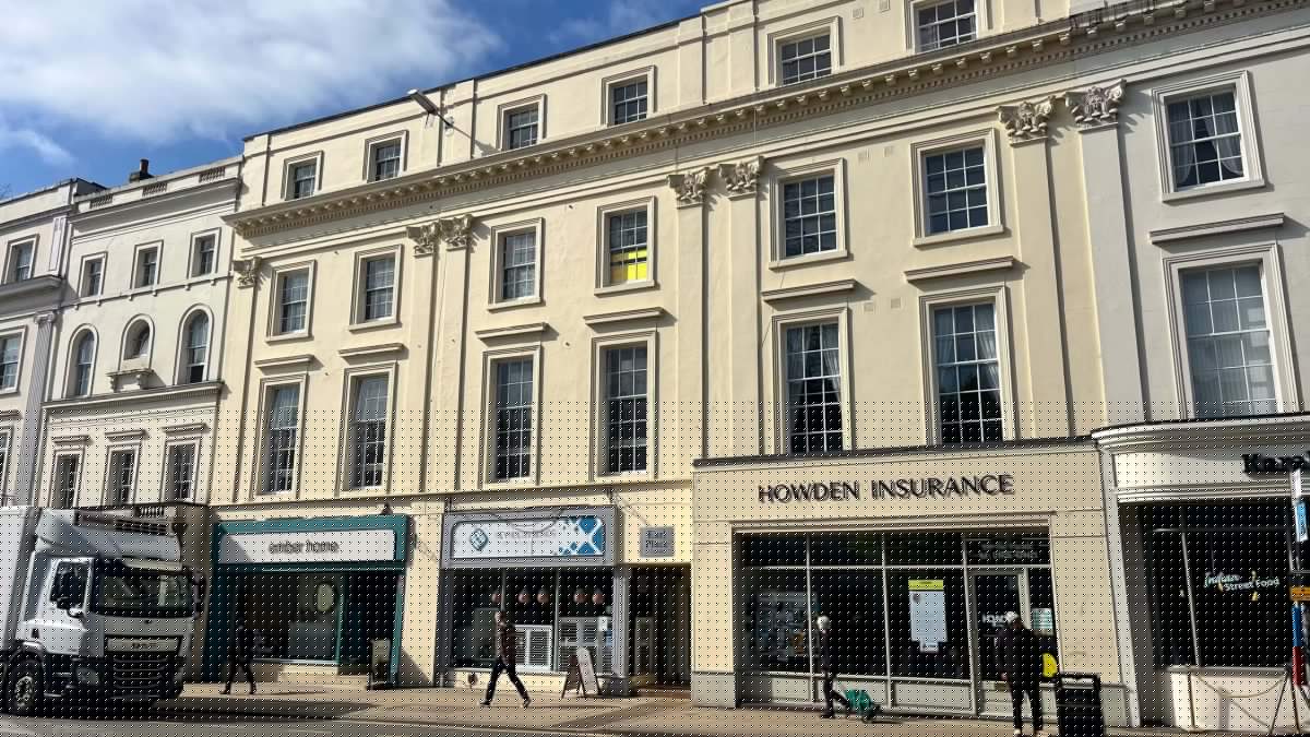 Three Georgian shops on The Parade sold for £815,000