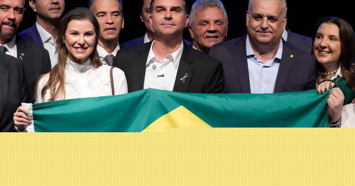 Flávio Bolsonaro announces his running mate for Brazil’s October election in a bid against Lula