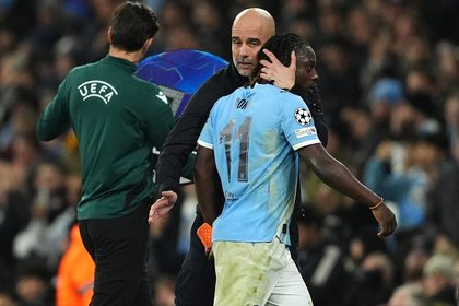 Pep Guardiola and Man City are through to the last-16 – but they have Jose Mourinho to thank