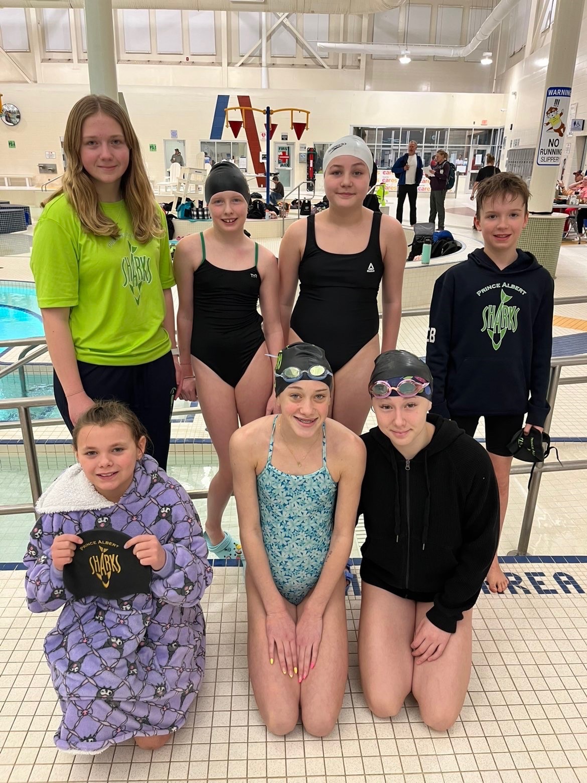 Junior Sharks  Swimmers make waves at Podfest Swim Meet in North Battleford