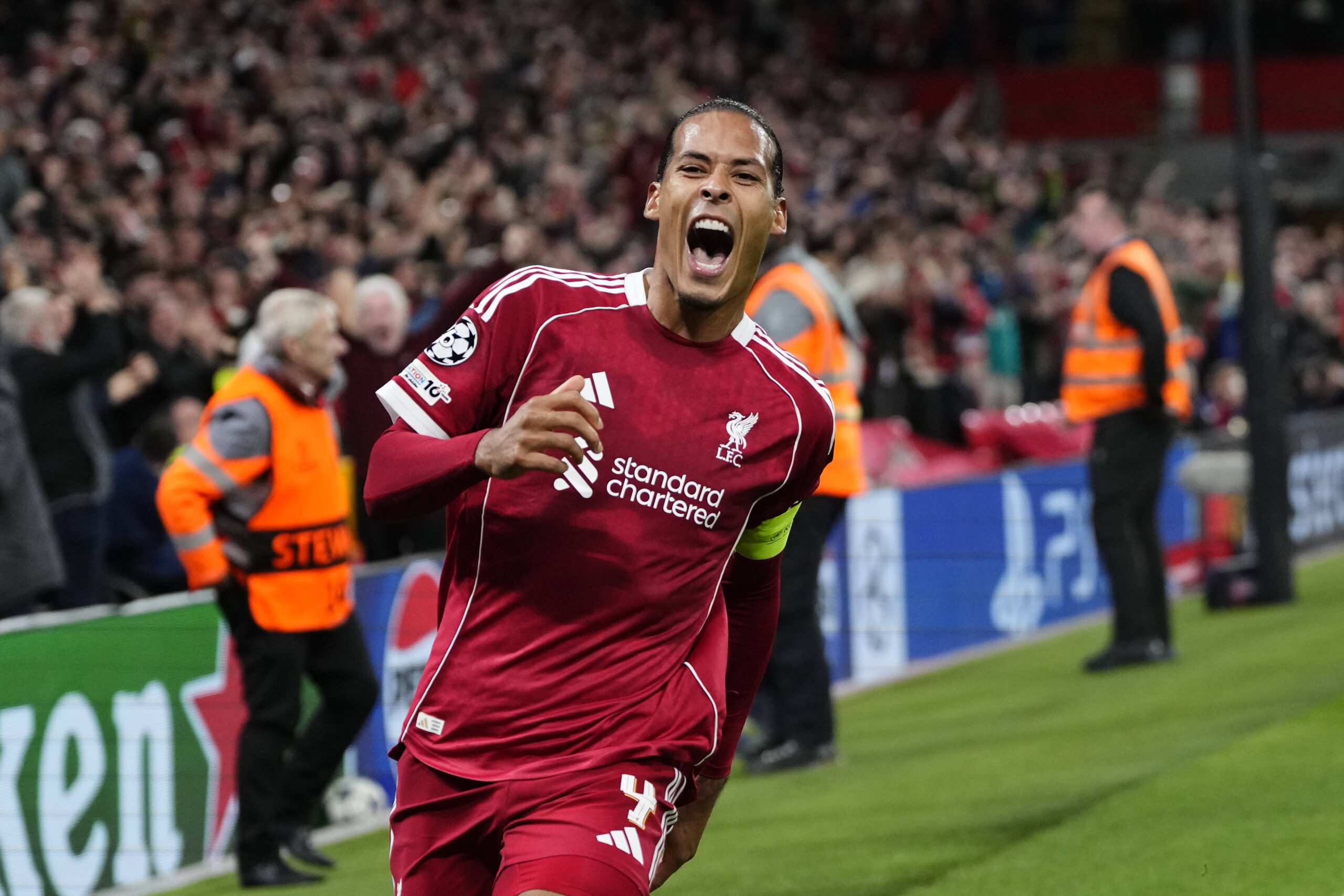 Virgil van Dijk broke insane Champions League record in Liverpool’s win over Qarabag
