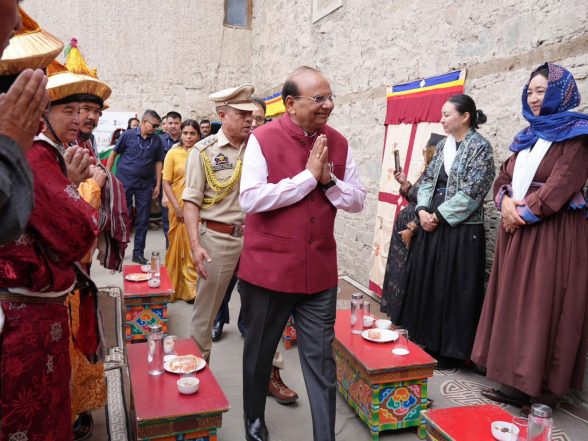 India News | LG Saxena Attends 'dPal RNgam Duston 2026,' Celebrating Union Territory Ladakh Foundation Day