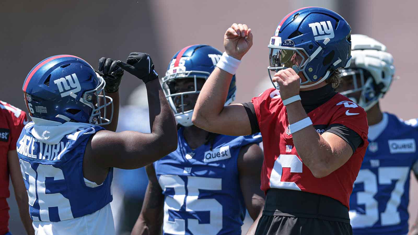 Giants’ Patrick Ricard does not hold back with blunt warning to visiting teams
