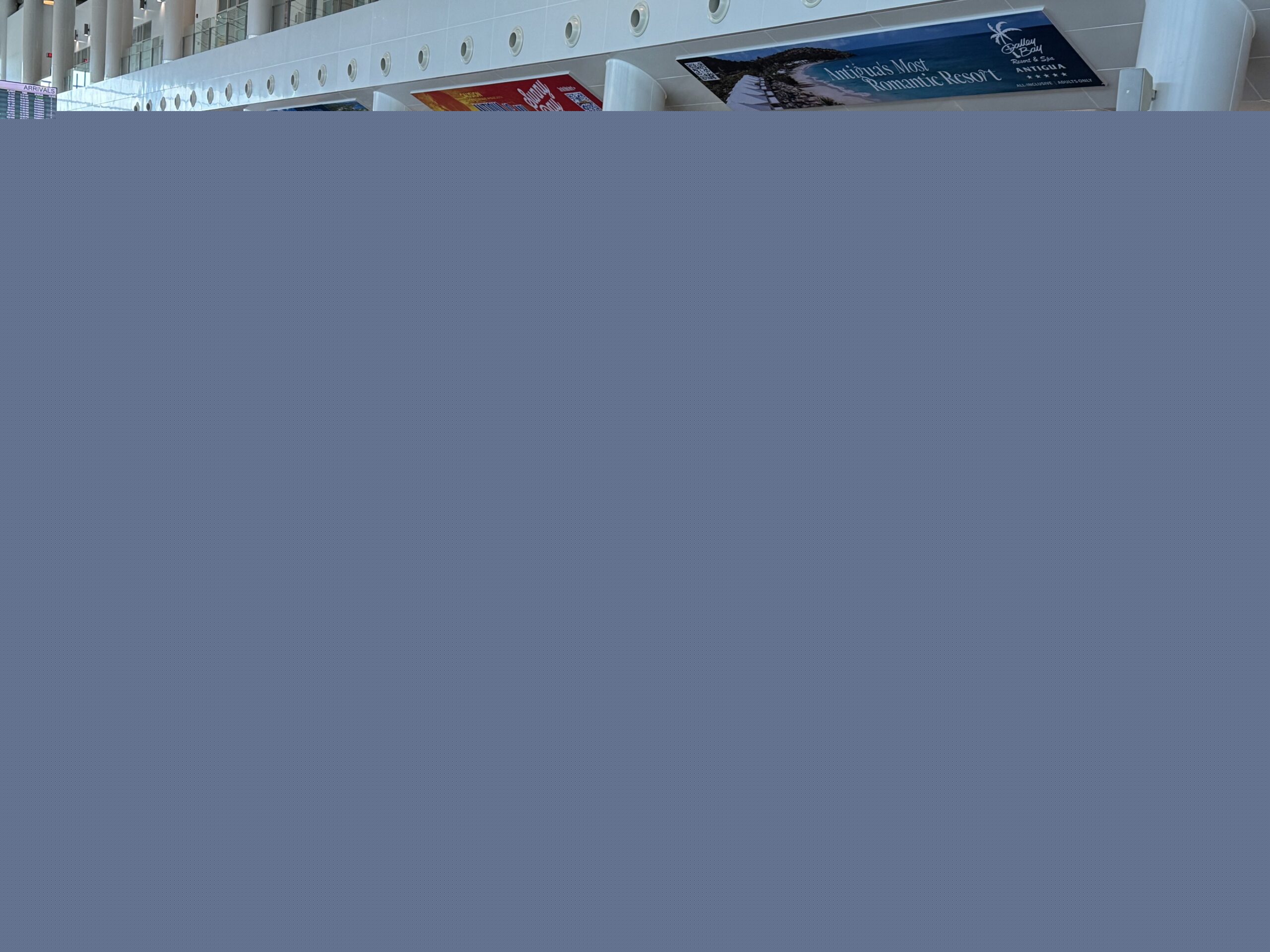 V.C.Bird International Airport Introduces New Self-Service Kiosks With Option For Wheelchair-Accessibility