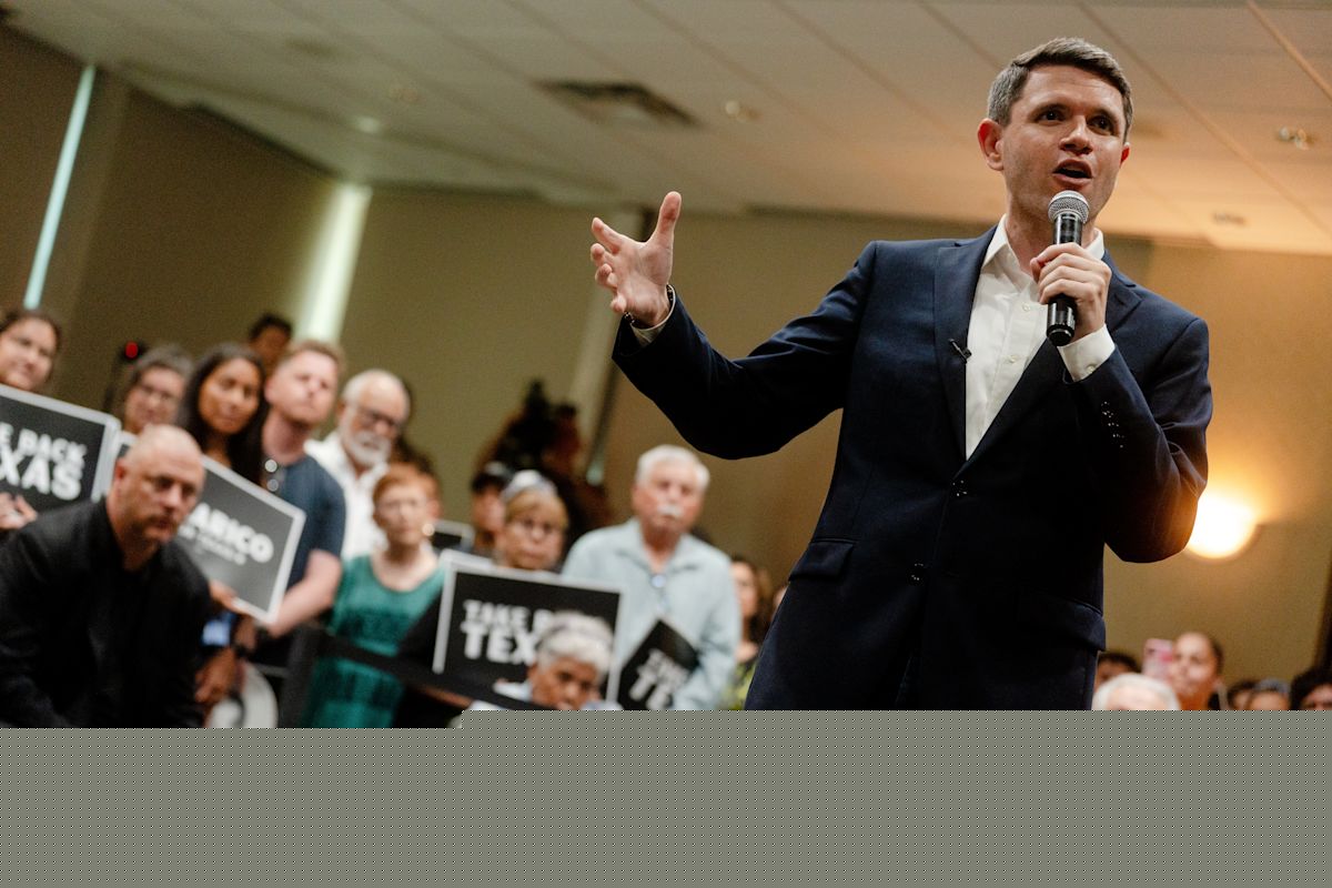 Talarico is trying to win back Hispanics along the Texas border who swung toward the GOP