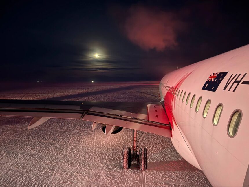 US citizen flown out of Antarctica in daring mid-winter rescue mission
