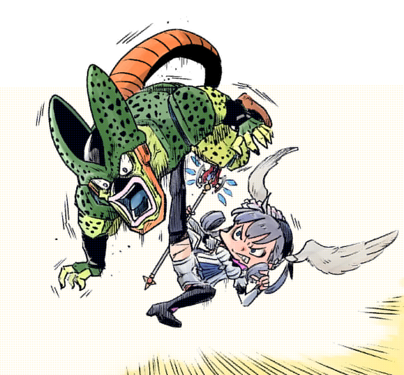 Crossover - スターライト･ニー、膝蹴りに見えない問題。 絵はイメージ