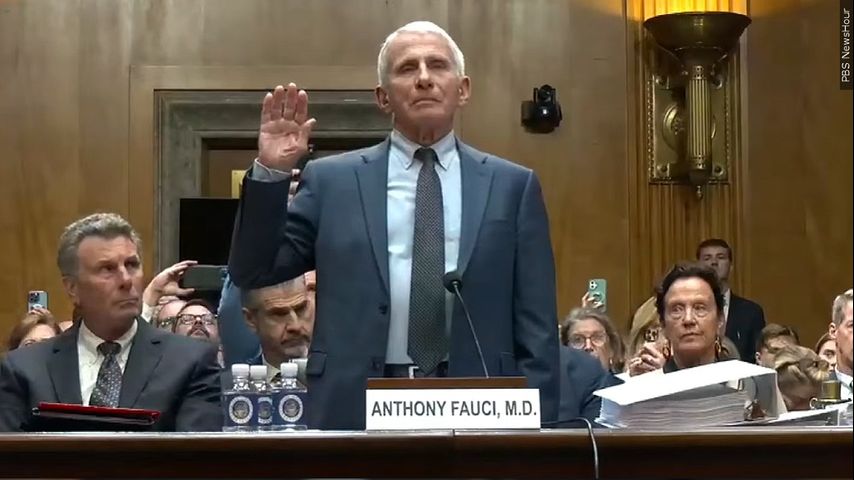 Fauci invokes the Fifth Amendment and declines to testify in GOP-led Senate panel's COVID-19 hearing