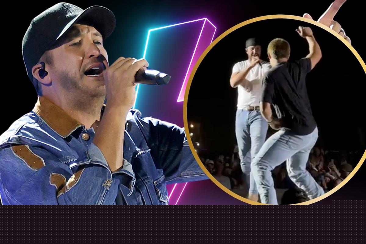 Luke Bryan’s Dance Battle With a Fan Got Surprisingly Intense [Watch]