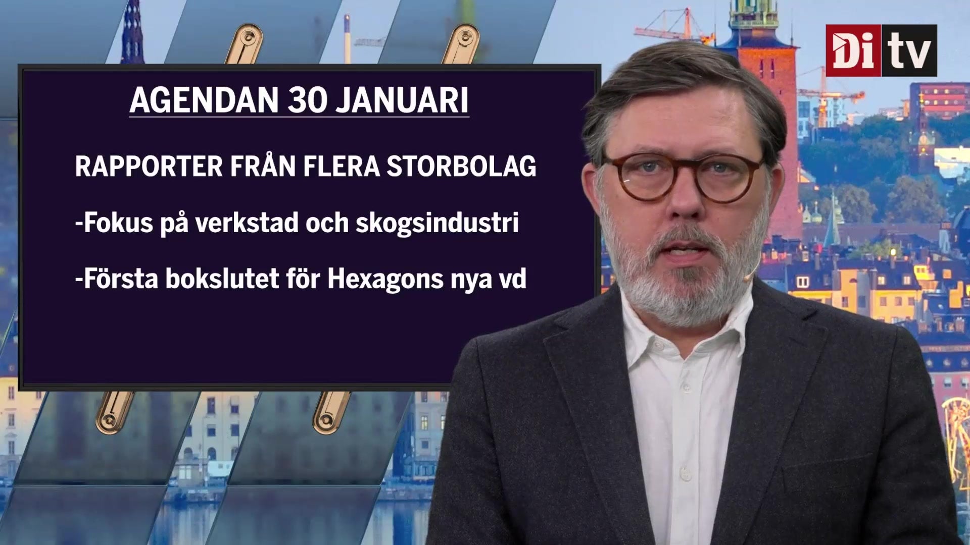 Agendan: Verkstad och skogsindustri i fokus