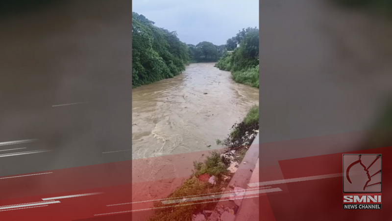 Bagong gawa na river wall sa Marilao, Bulacan, gumuho