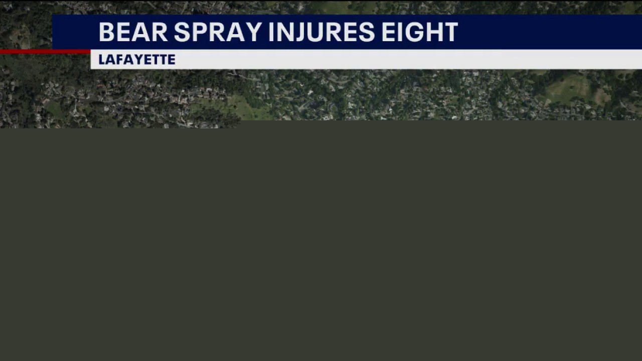 Woman arrested after using bear spray outside Trader Joe's in Lafayette