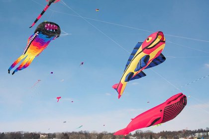 Minnesota’s Amazing Winter Giant Kite Festival Is Coming Up In February