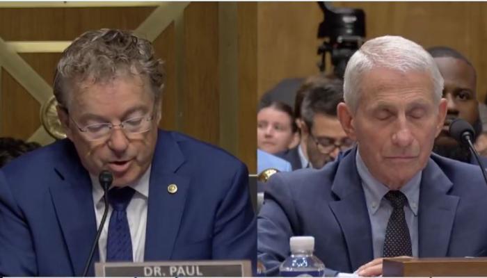 Defiant Fauci Lawyer Removed from Senate Hearing by Chairman Rand Paul