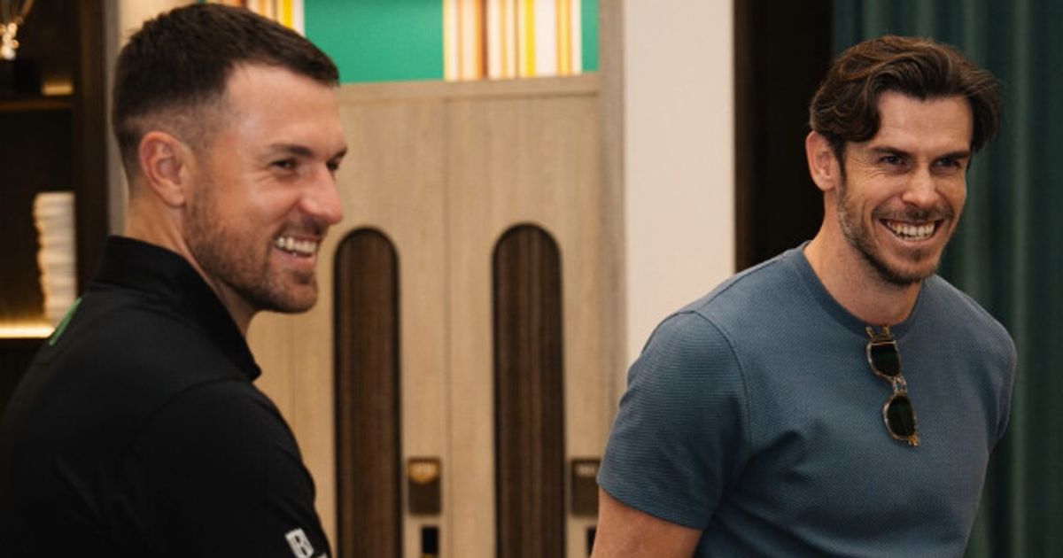 Gareth Bale reunites with Aaron Ramsey and Ryan Giggs on the other side of the world