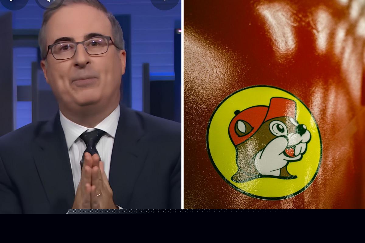 John Oliver Picks a Fight with Buc-ee's, Launches 'Buc-Off' Merch