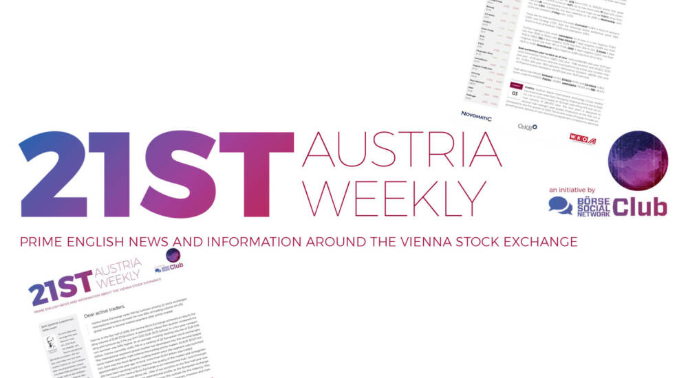 21st Austria weekly - Austrian Post (07/08/2026)