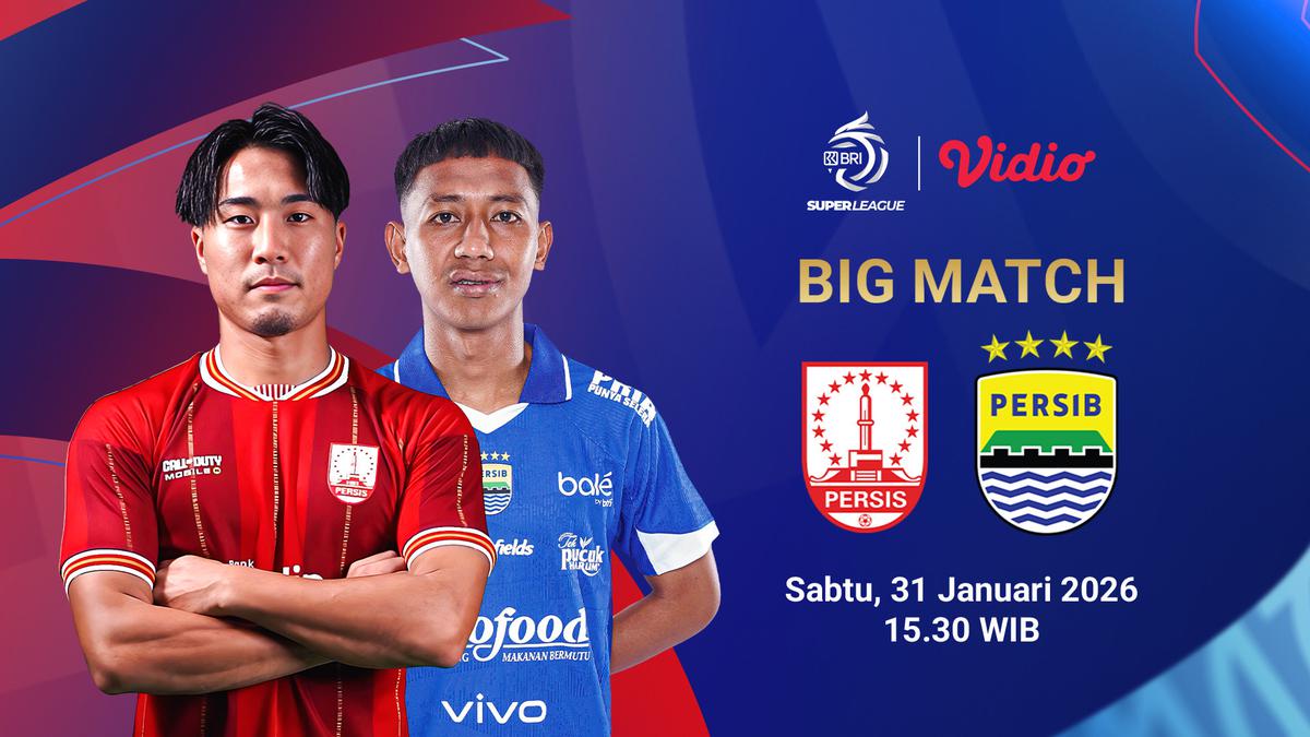 Live Streaming BRI Super League Pekan Ke-19: Persis Solo vs Persib Bandung, Tayang di Vidio