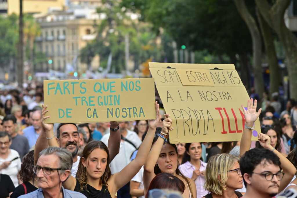 Restriccions a Sóller per la manifestació contra la saturació turística