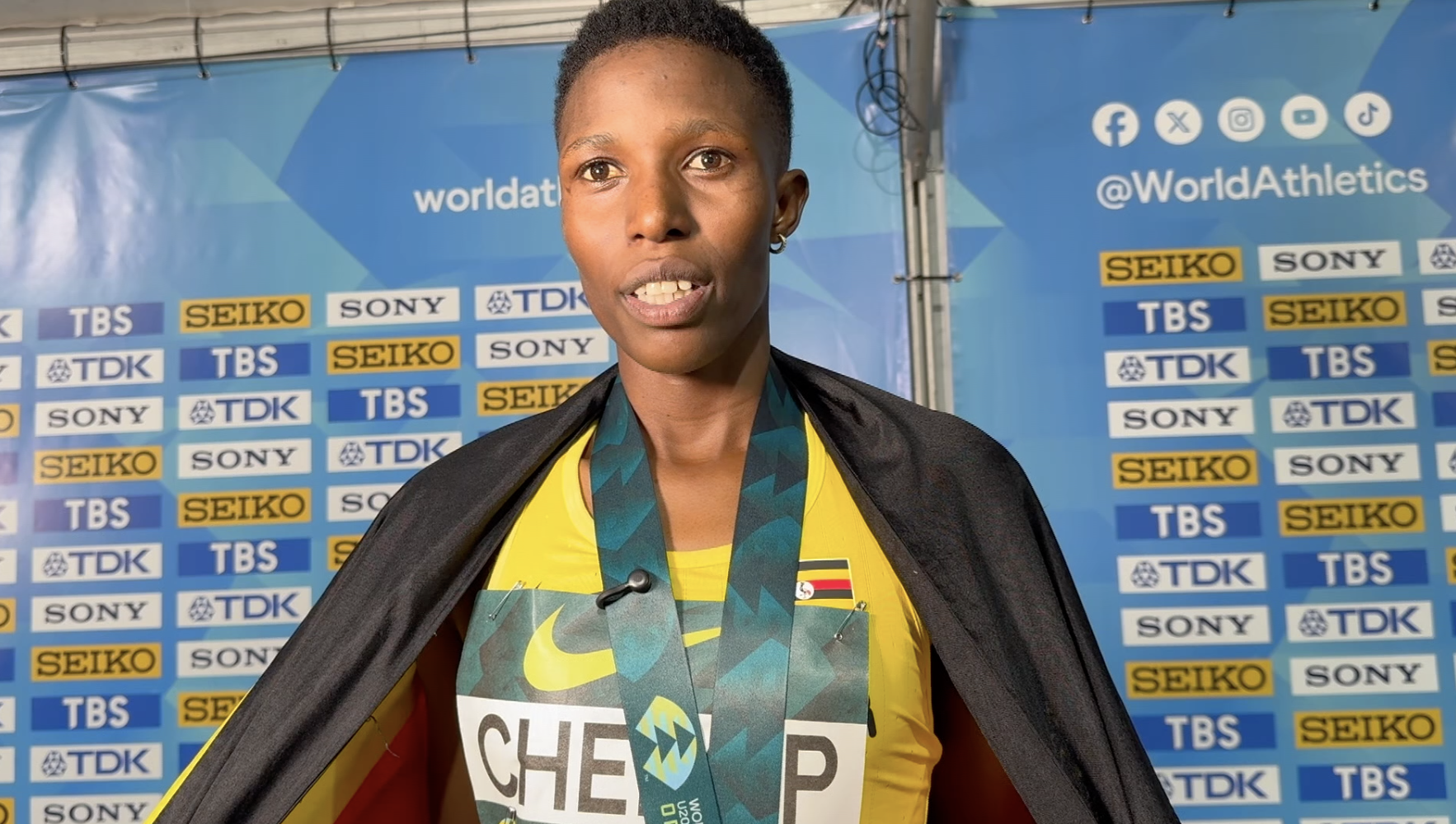 U20 WORLD ATHLETICS : Cherop wins a bronze in 3000m final