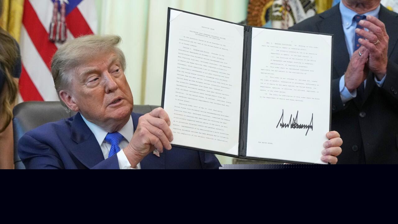 Trump pushes rethink of school vaccine mandates and MMR shots