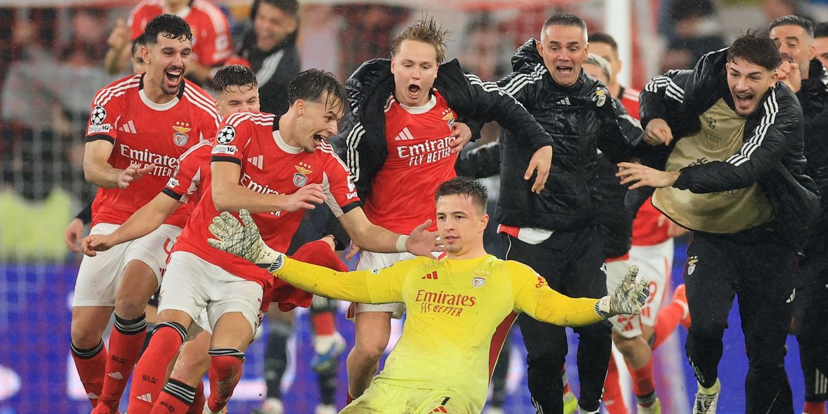 Benfica goalkeeper scores dramatic last-second goal versus Real Madrid as Jose Mourinho erupts in celebration