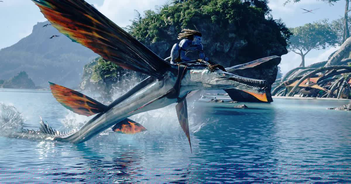 James Cameron has a way with water