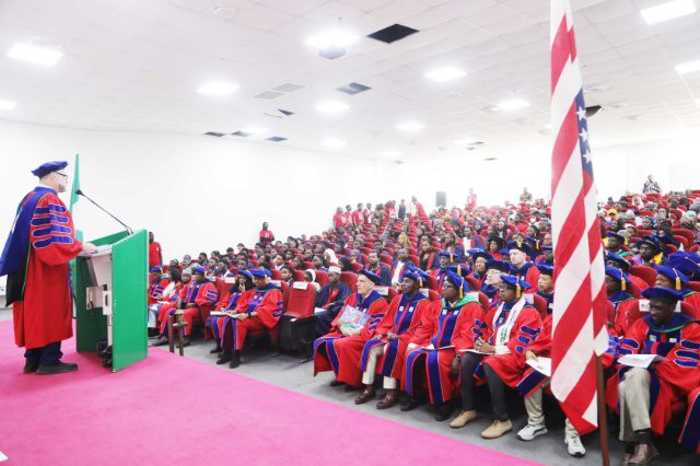 AUN President Charges New Students to Embrace Change at 42nd Matriculation