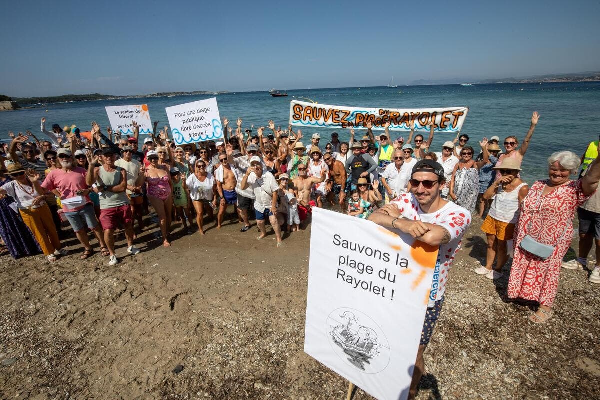 « La disparition de la plage de Rayolet n’est pas une fatalité » : 150 personnes mobilisées à Six-Fours pour sauver leur « petit paradis »