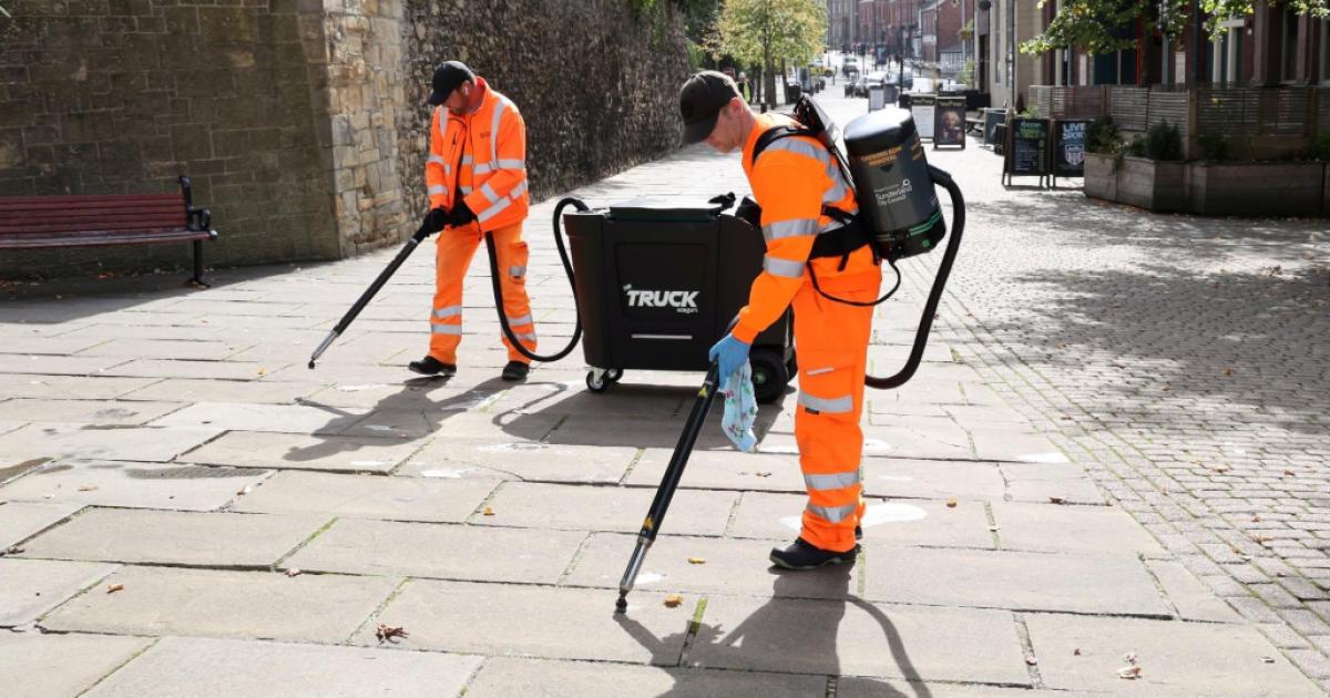 Sticky Sunderland paths getting £24k deep clean as chewed gum dropped on streets