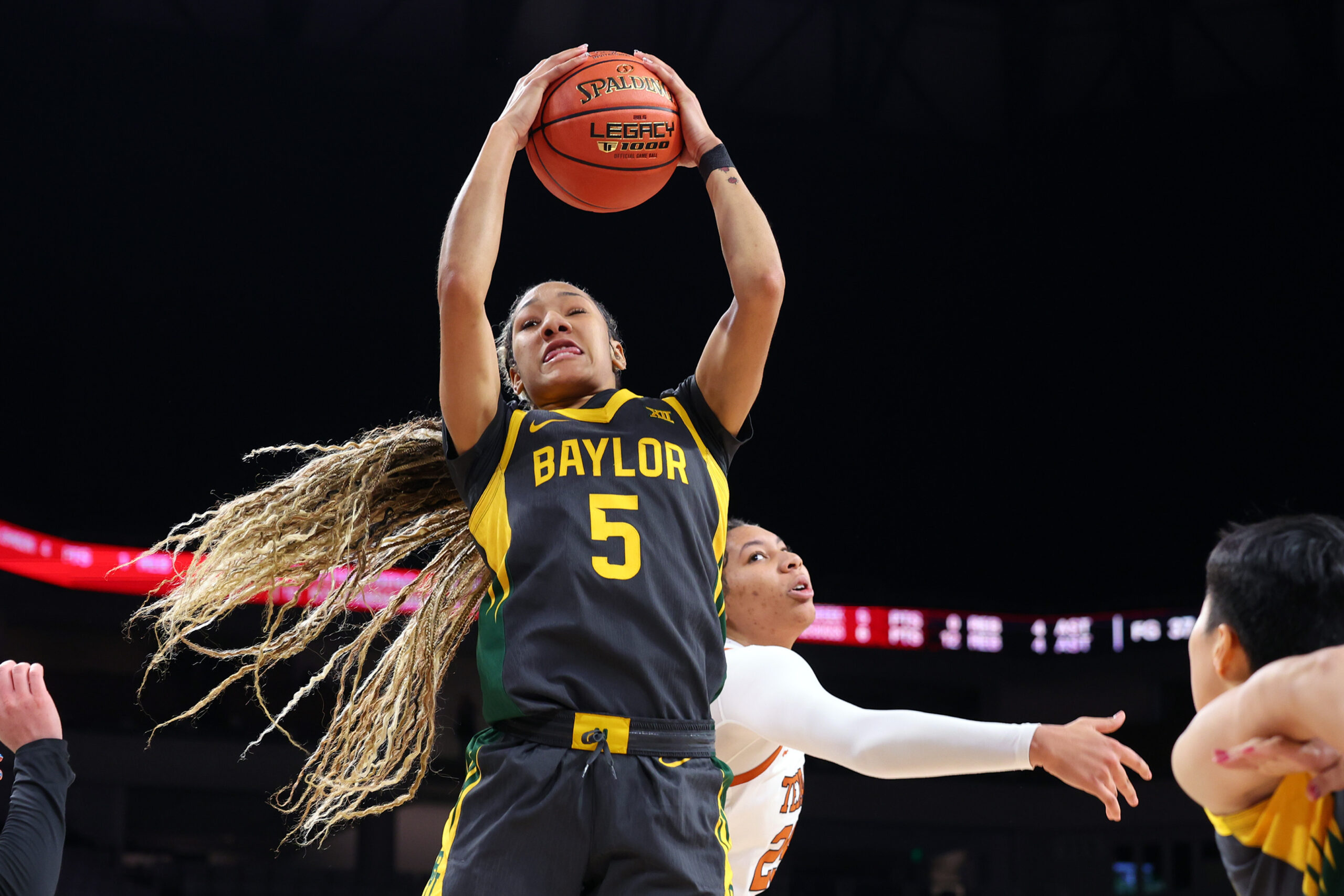 A special group: WVU’s Jordan Harrison, Baylor’s Darianna Littlepage-Buggs will reunite on Sunday