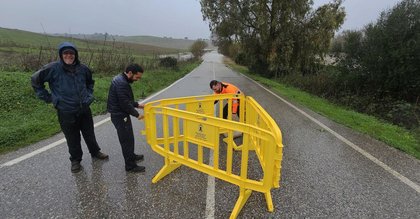 Tesorillo, incomunicado tras el cierre de todas las carreteras y sin colegios