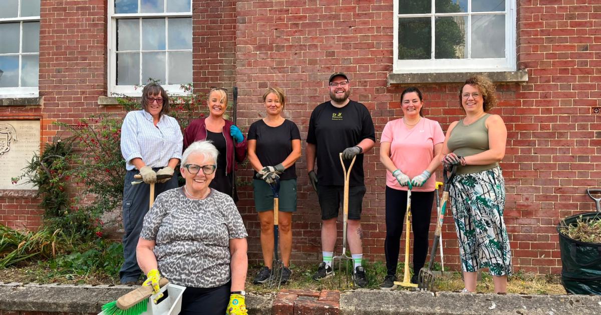 Community effort transforms Andover Museum frontage after anniversary milestone