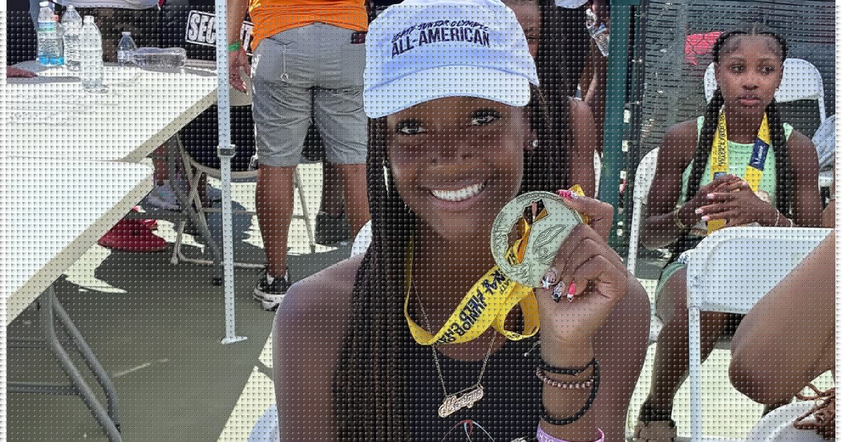 14-year-old Bay Area track star returns from Junior Olympics with a gold