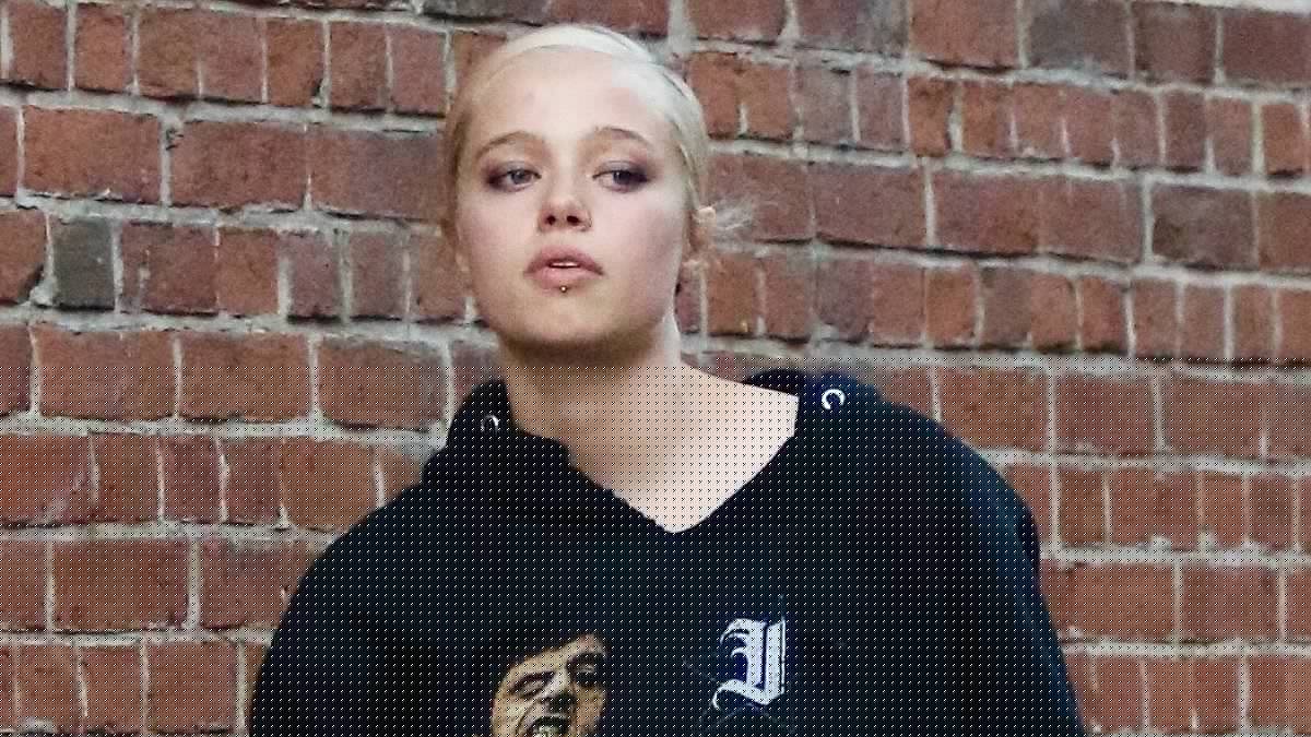 Angelina Jolie's daughter Shiloh, 19, rocks punk makeover with VERY edgy lip piercing and platinum blonde hair