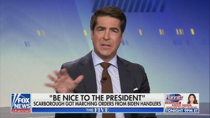 Jesse Watters praises Donald Trump for watching Fox News and doing what the people on TV tell him to do