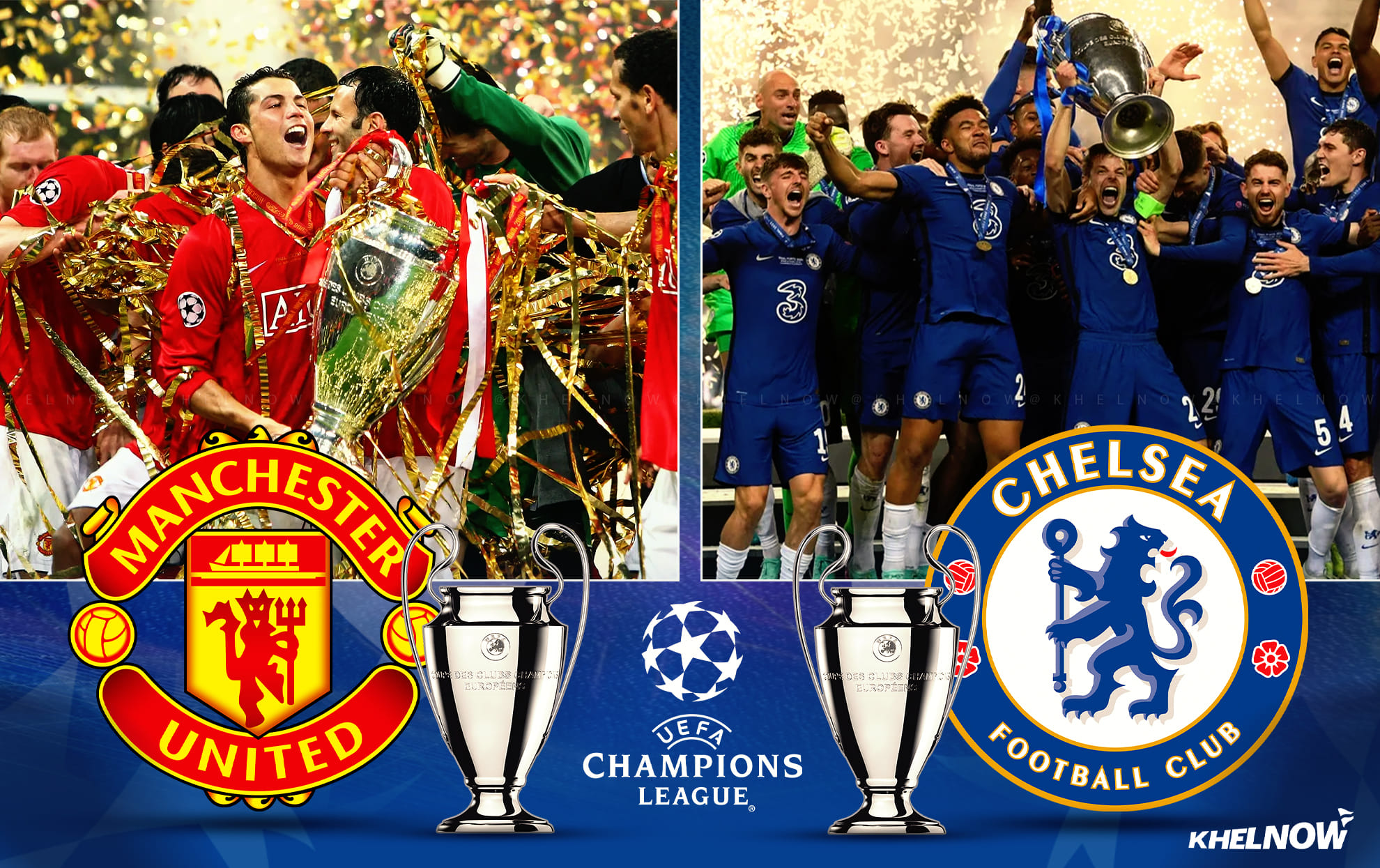 Top five English clubs with most Champions League round of 16 appearances