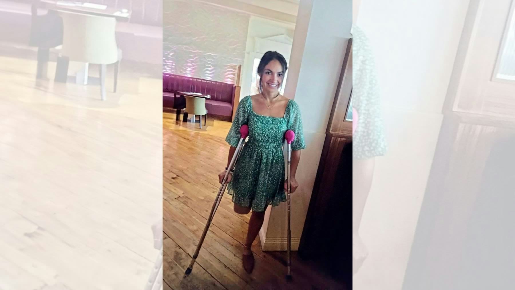 PLATFORM PERIL: My LEG was STOLEN as I waited for a train