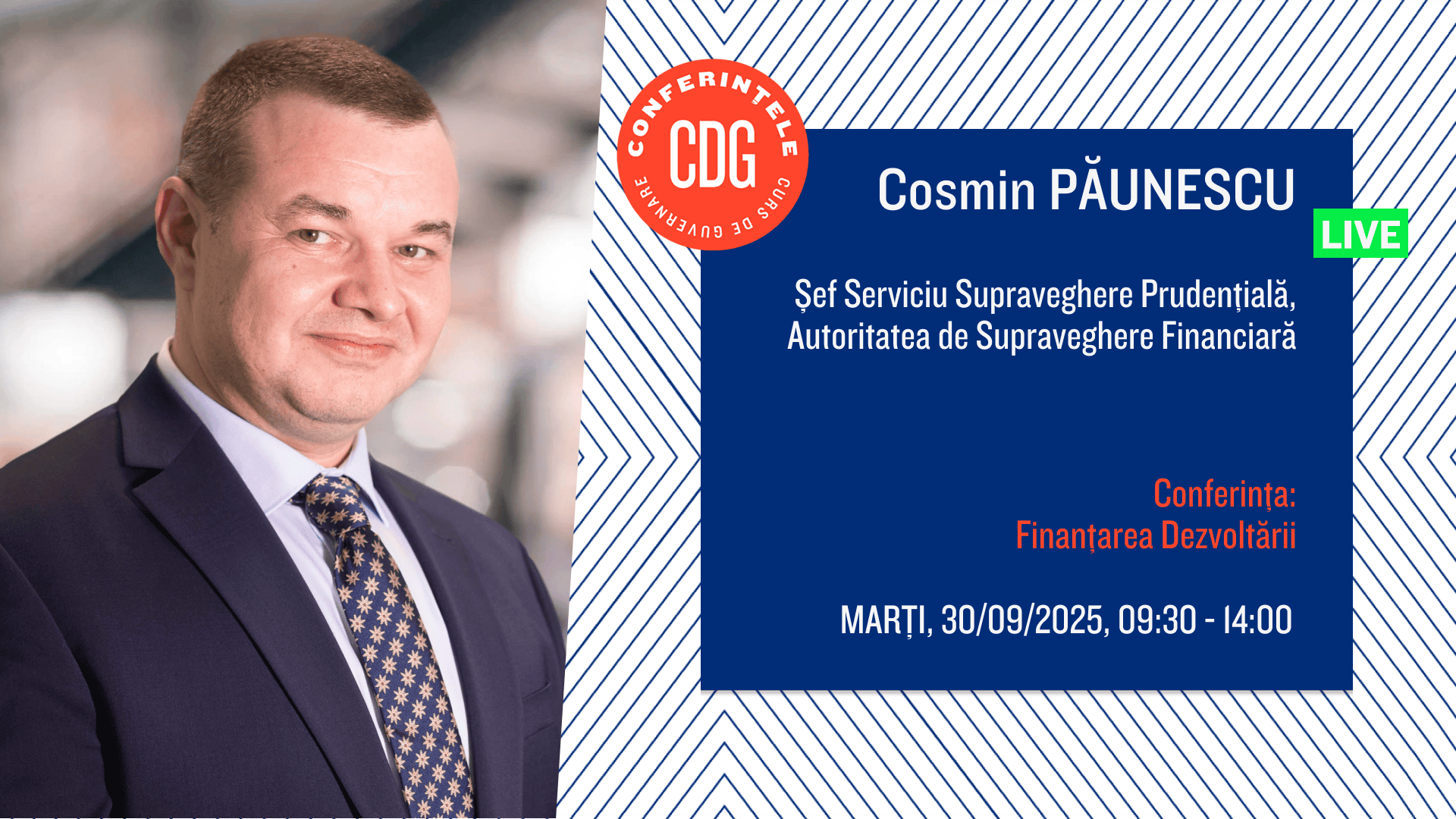 Cosmin Păunescu, Șef Serviciu Supraveghere Prudențială ASF: ”Se lucrează la o etichetă de investitor semi-profesional – Vor putea investi în fonduri de capital de risc”