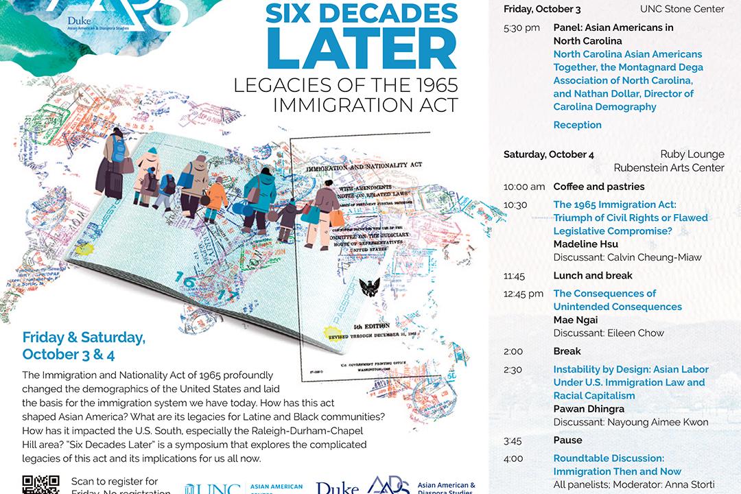 AADS Fall Symposium - Six Decades Later: Legacies of the 1965 Immigration Act