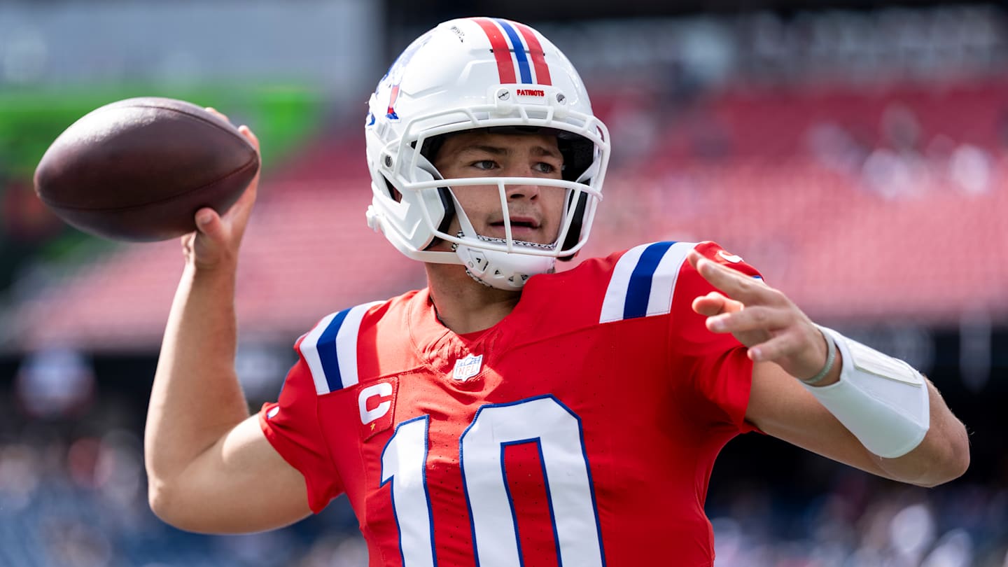 Mike Vrabel throws cold water on Drake Maye talk that won’t go away