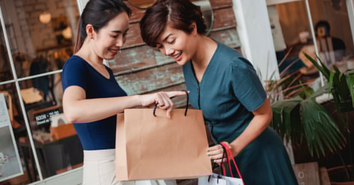 Gen Z and Millennials led higher spending and social commerce.