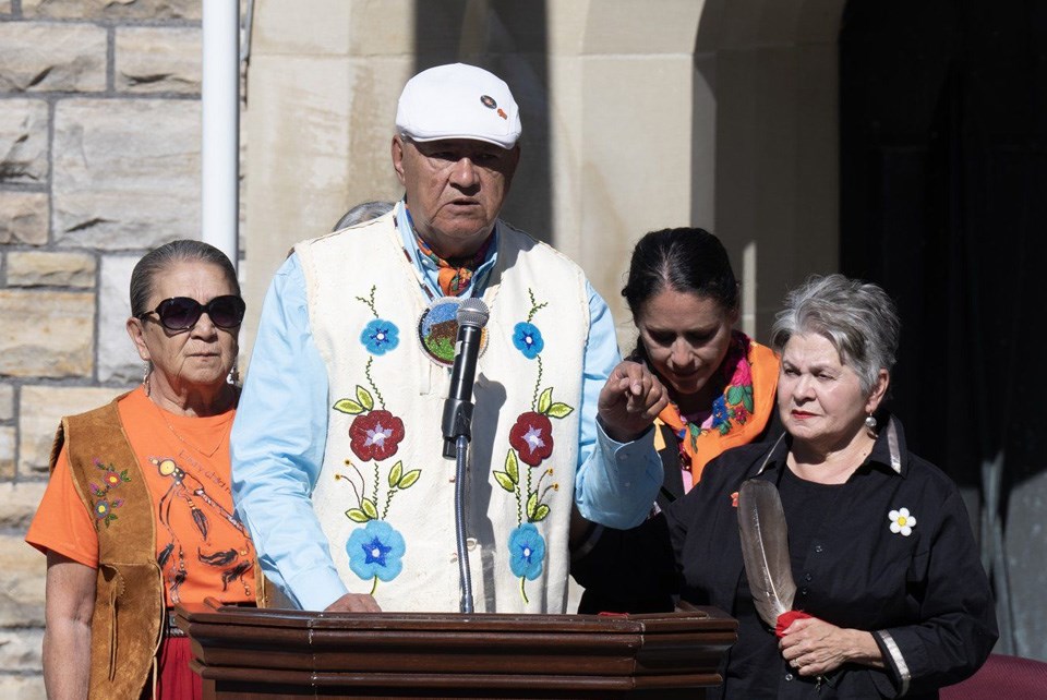 Muskeg Lake residential school survivor shares story on Parliament Hill