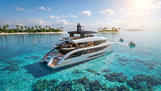This New 110-Foot Catamaran Gives Big Superyacht Energy