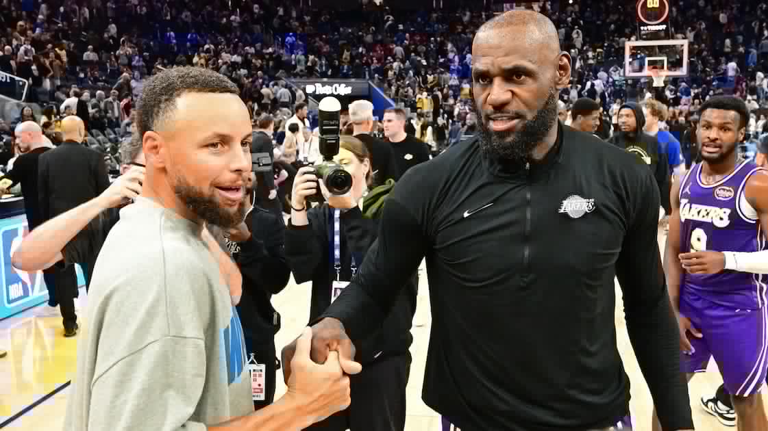 Watch Fans Tell Steph Curry About LeBron Joining 76ers During Golf Tournament in New Trending Video
