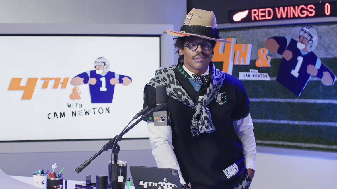 Cam Newton doubles down on confusing anti-Notre Dame take