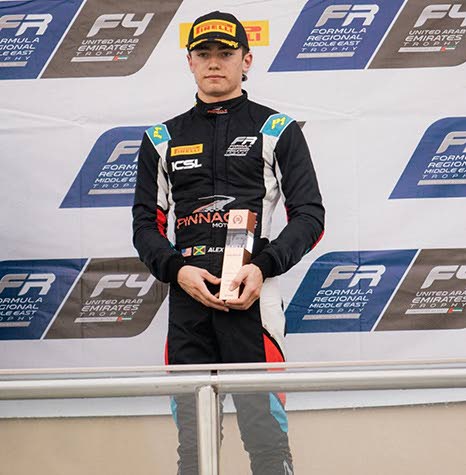 Powell moves to third in Formula Regional Middle East Championship