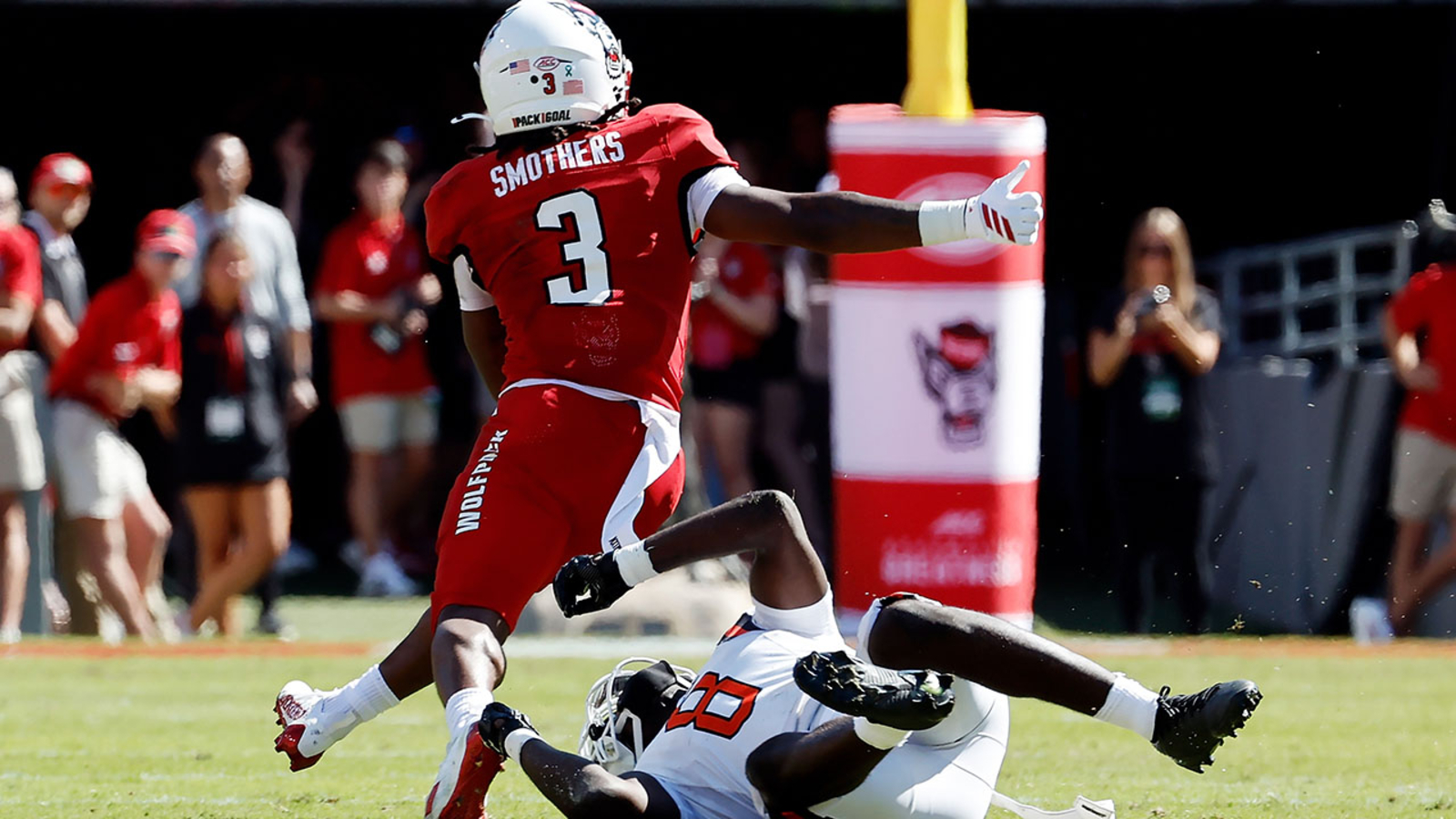 NC State bounces back, clobbers Campbell 56-10