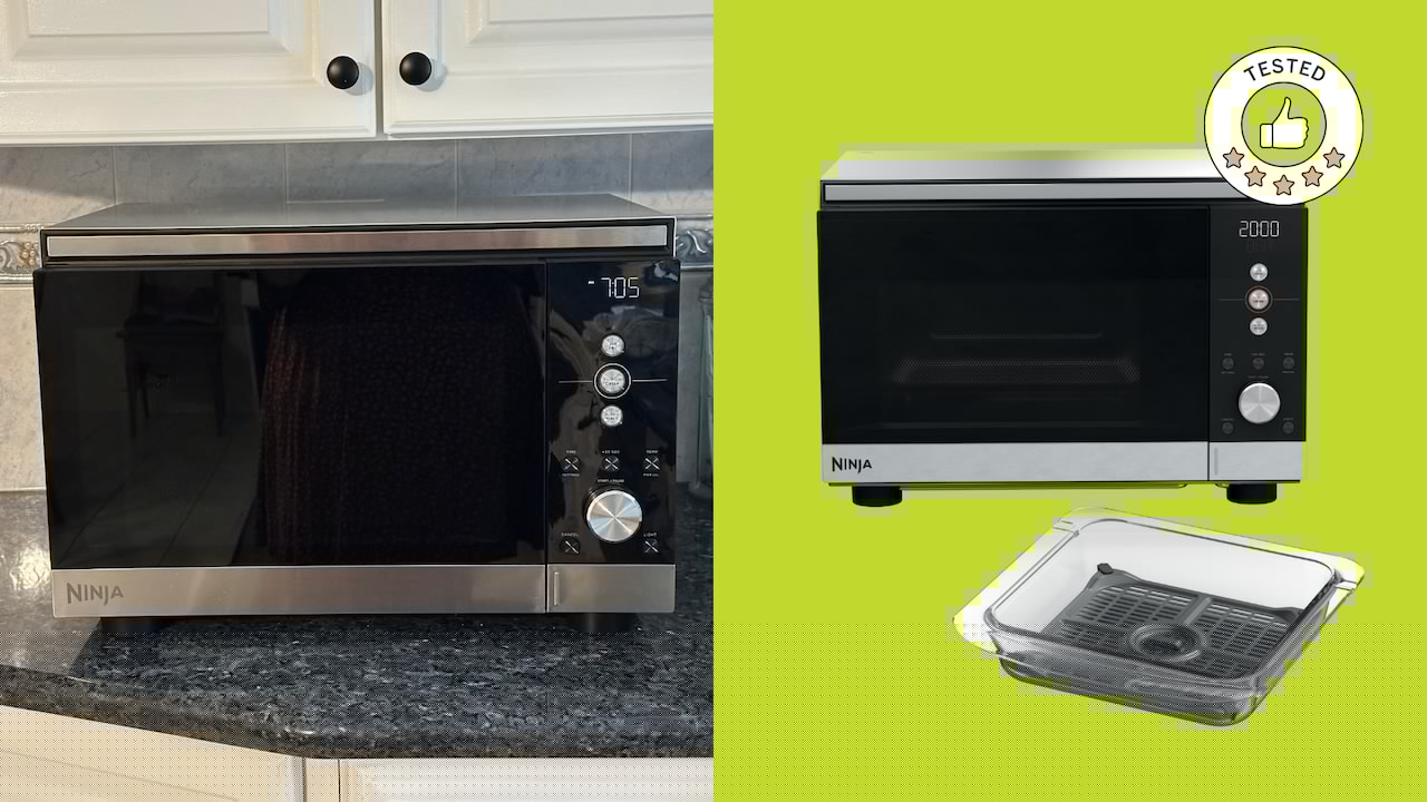 I tried Ninja’s new microwave air fryer combo. It may just be its best product to date