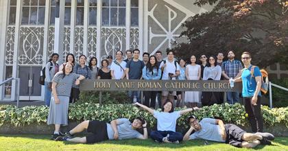Vancouver young adults make urban pilgrimage